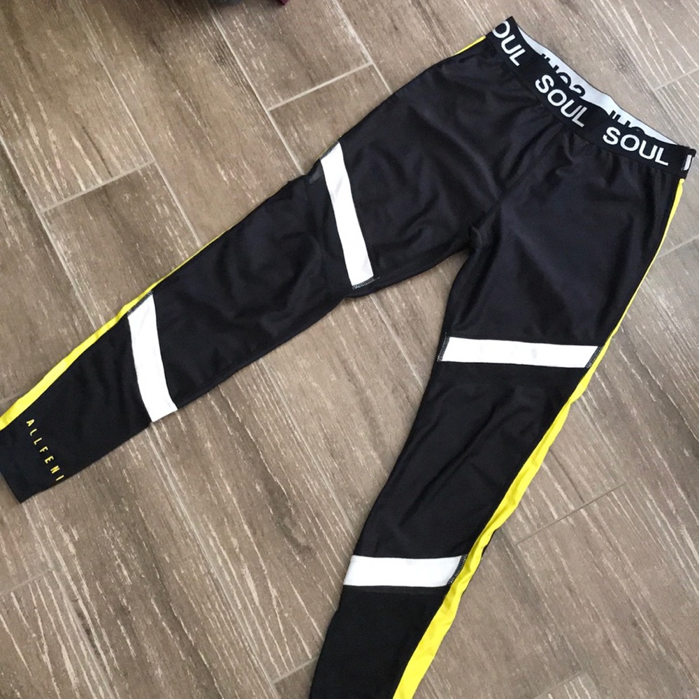 All Fenix x SoulCycle colorblocked soul legging